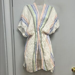 LOFT Outlet Striped Kimono Cover-Up | Size XS/S | NWT